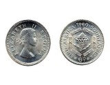 AFRICA DE SUD █ MONEDE █ 6 Pence █ 1960 █ KM-48 █ UNC