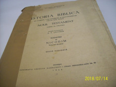 istoria biblica, noul testament- tomul V editie ilustrata, an 1946 foto