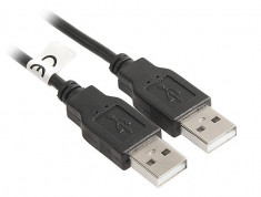 Cablu Tracer USB 2.0 AM - AM 1m negru foto