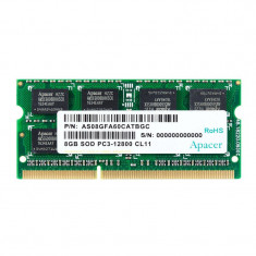 Memorie laptop APACER 8GB DDR3 1600MHz CL11 1.5V foto