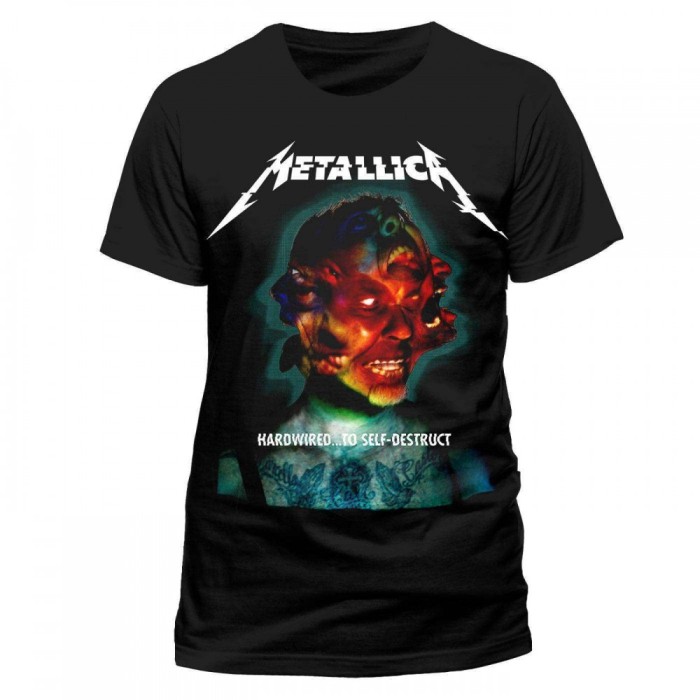 Tricou Metallica - Hardwired Album Cover foto mare Tricou Metallica - Hardwired Album Cover foto mare