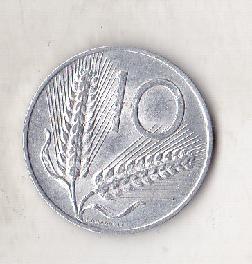 bnk mnd Italia 10 lire 1956
