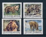 IUGOSLAVIA 1988 WWF SPECII PROTEJATE URSI COTA MICHEL 20 EURO, Nestampilat