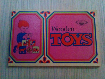 WOODEN TOYS * Catalog ICECOOP - Editura UCECOM, lb. engleza foto