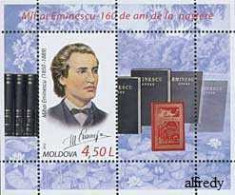 MOLDOVA 2010, Mihai Eminescu, serie neuzata, MNH foto