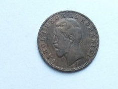 Romania -5 bani 1884 foto