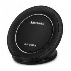 Samsung incarcator stand Wireless Fast Charger Qi Black/Negru EP-NG930 foto
