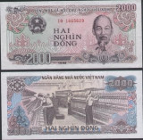 Bnk bn Vietnam 2000 dong 1988,necirculata