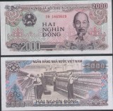 Bnk bn Vietnam 2000 dong 1988,necirculata