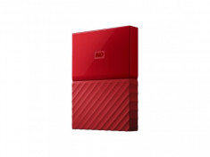 EHDD 4TB WD 2.5quot; MY PASSPORT RED WDBYFT0040BRD-WESN foto