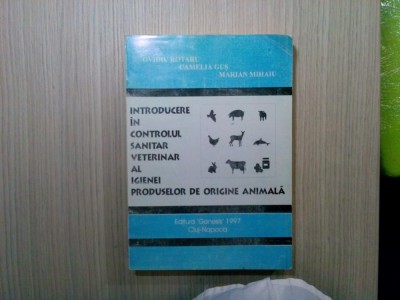 CONTROLUL SANITAR VETERINAR AL IGIENEI PRODUSELOR DE ORIGINE ANIMALA - O. Rotaru foto