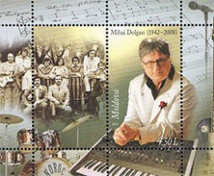 MOLDOVA 2012, Mihai Dolgan, bloc neuzat, MNH foto