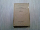 CATALOGUL MANUSCRIPTELOR ROMANESTI Tomul III - Ioan Bianu, G. Nicolaiasa -1931, Alta editura