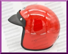 Casca Vespa Moto Scuter Atv Open Face tip Retro foto