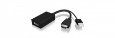 Adaptor RaidSonic IcyBox High Speed HDMI - DisplayPort foto
