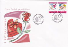 ROMANIA 2000 LP 1503 ZIUA INDRAGOSTITILOR FDC foto