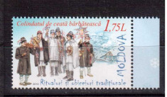 MOLDOVA 2013, Ritualuri si obiceiuri traditionale, serie neuzata, MNH foto