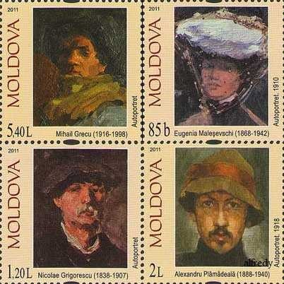 MOLDOVA 2011, Picturi, serie neuzata, MNH MOLDOVA 2011, Picturi, serie neuzata, MNH