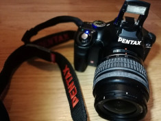 Super oferta! DSLR Pentax K-x + 4 obiective + rucsac + card la 1500 LEI foto