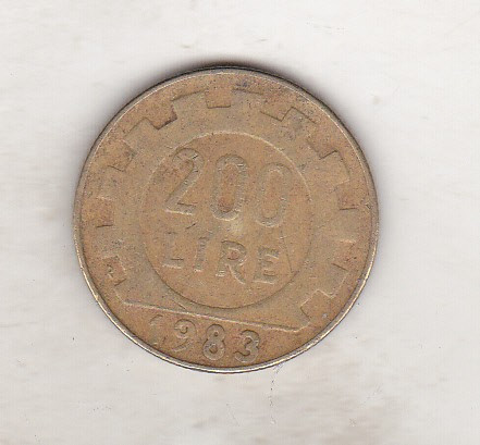 bnk mnd Italia 200 lire 1983