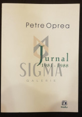 OPREA PETRE - JURNAL (1981-1988), 2006, Bucuresti foto