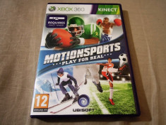 Joc Kinect Motion Sports Play for Real, XBOX360, original, alte sute de jocuri! foto