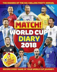 Match! World Cup 2018 Diary, Paperback foto