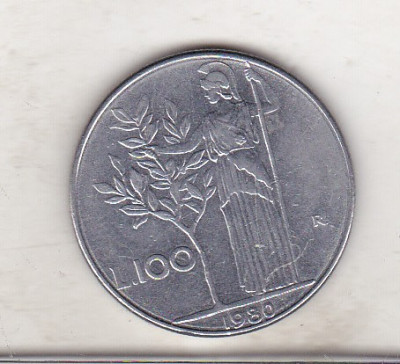 bnk mnd Italia 100 lire 1980 foto