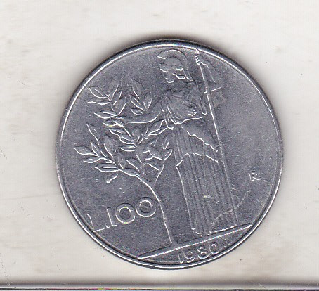 bnk mnd Italia 100 lire 1980