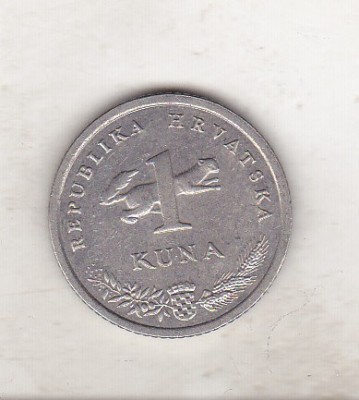 bnk mnd Croatia 1 kuna 2007 , pasare foto