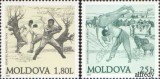 MOLDOVA 1999, Sporturi nationale, serie neuzată, MNH, Sport, Nestampilat