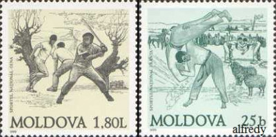 MOLDOVA 1999, Sporturi nationale, serie neuzată, MNH foto