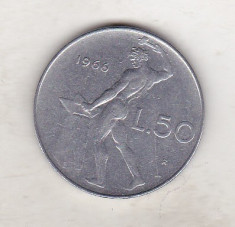 bnk mnd Italia 50 lire 1966 foto