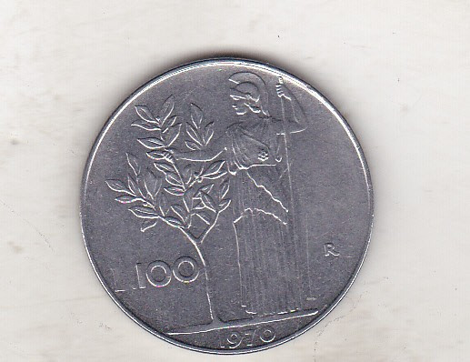 bnk mnd Italia 100 lire 1970