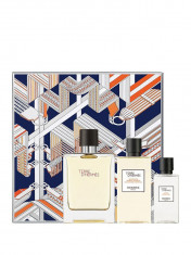 Set cadou Terre d&amp;#039;Hermes (Apa de toaleta 50ml + Gel de dus 40ml + Aftershave 40ml ), Pentru Barbati foto