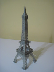Jucarie veche comunista de colectie - Turnul Eiffel (set de construit) foto