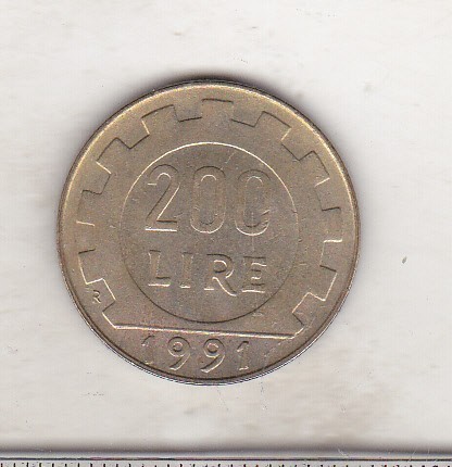 bnk mnd Italia 200 lire 1991