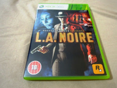 Joc L.A. Noire, XBOX360, original, alte sute de jocuri! foto