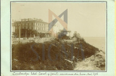 CARTE POSTALA, CONSTANTA, HOTEL CAROL, 1901 foto