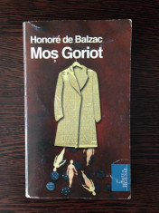 Balzac - Mos Goriot foto
