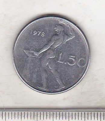 bnk mnd Italia 50 lire 1978 foto