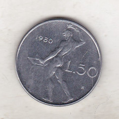 bnk mnd Italia 50 lire 1980