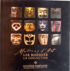 LES MASQUES LA COLLECTION de VACHERON CONSTANTIN, EDITIE BILINGVA FRANCEZA - ENGLEZA, 2009, CONTINE CD* foto