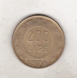 bnk mnd Italia 200 lire 1978