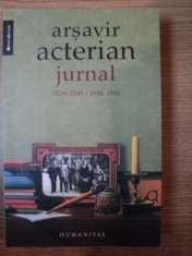 JURNAL 1929-1945 / 1958-1990 de ARSAVIR ACTERIAN , 2008 foto