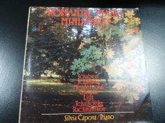 DISC VINIL ROMANTIC PIANO MINIATURES foto