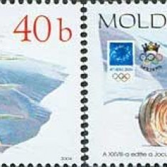 MOLDOVA 2004, Sport, J. O. Atena, serie neuzată, MNH