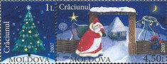 MOLDOVA 2007, Craciun, serie neuzata, MNH foto