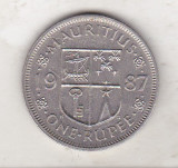 Bnk mnd Mauritius 1 rupie 1987, Africa