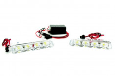 Stroboscoape LED Mini lumina Alba 1529 12V foto